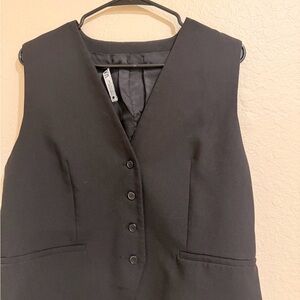 Zara Elegant Black Vest
